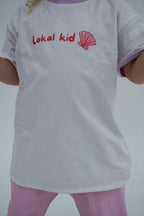 Lilac/Sugar REVERSIBLE 2-in-1 My World Tee - Lokal Folk