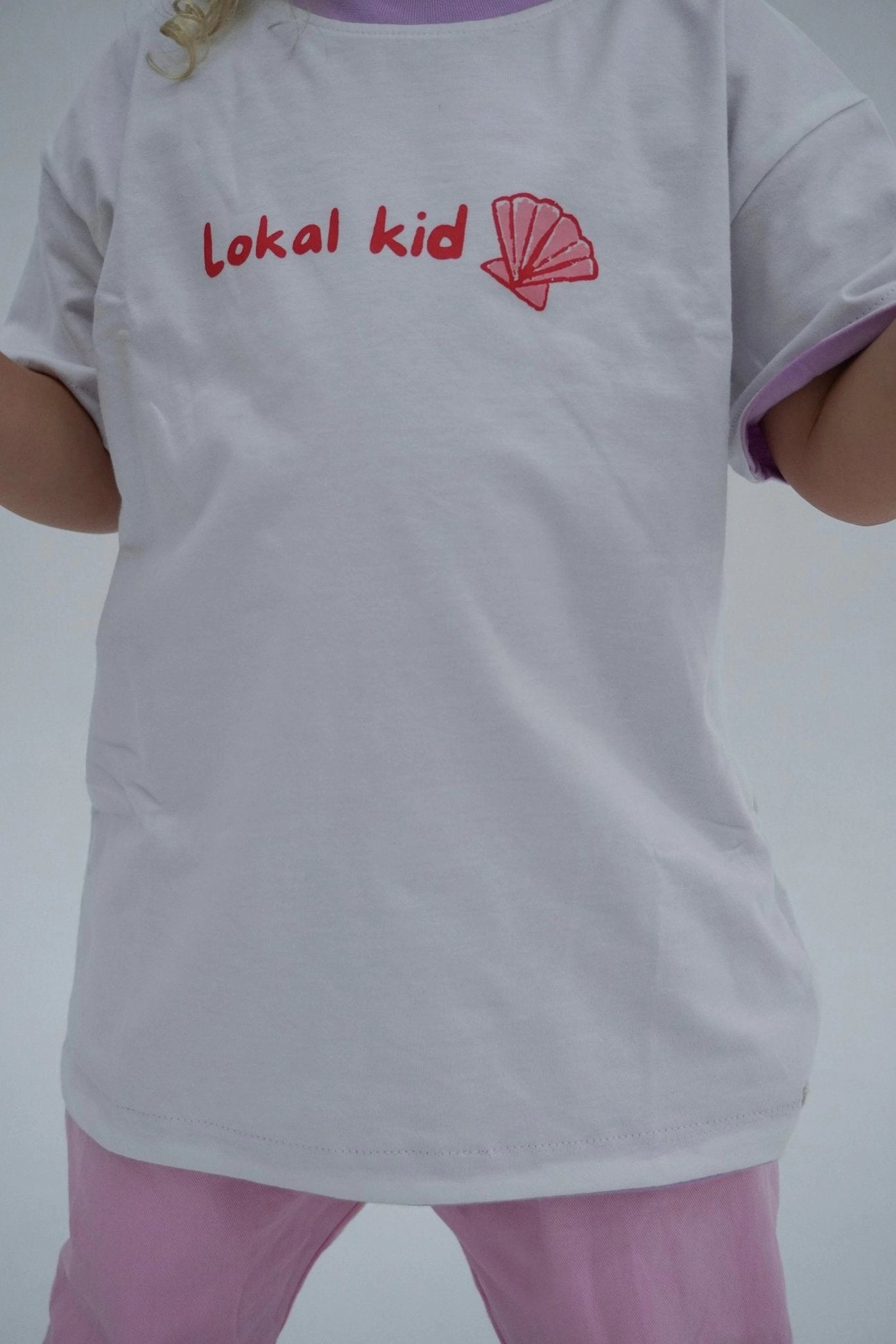Lilac/Sugar REVERSIBLE 2-in-1 My World Tee - Lokal Folk