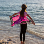 Pink Monarch Butterfly Wings & Mask Set - Dreamy Dress Ups