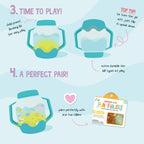 how to play with glo pal light up sensory jars
