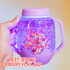 Glo Pal Sensory Play Jar Purple
