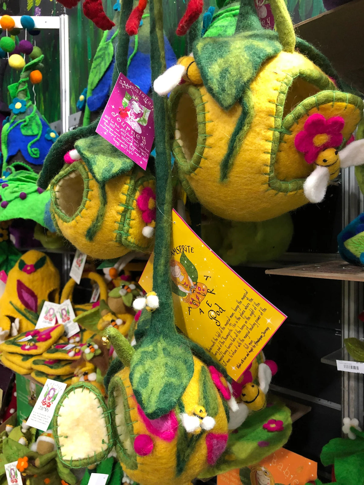 Honeybee Fairy Pod – Himalayan Felt Co