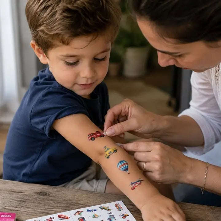 Transport Temporary Tattoos - Sassi