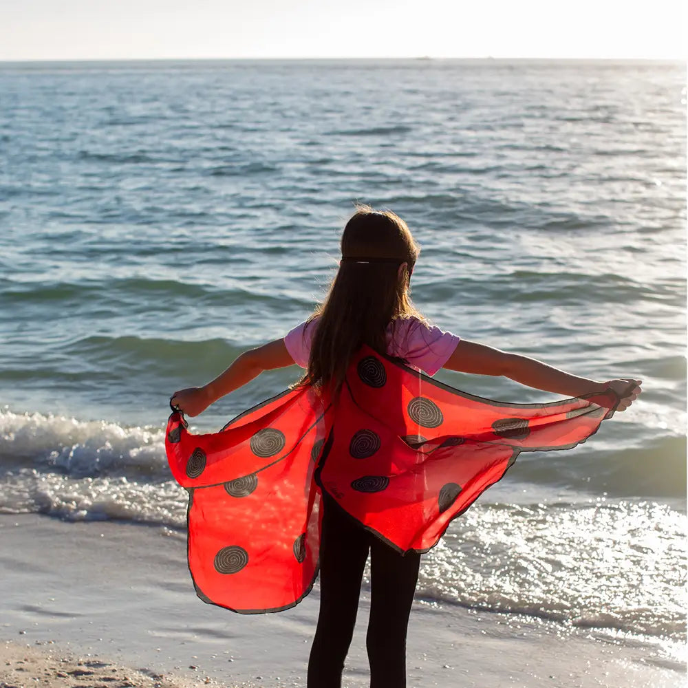 kids imaginative play ladybug costume set