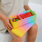 Rainbow Bento Bite Silicone Snackbox - The Zero Waste People