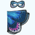 Karner Blue Butterfly Wings & Mask Set - Dreamy Dress Ups