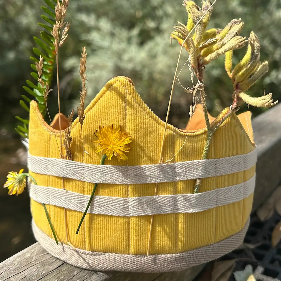 Yellow Treasure Collecting Adventure Crown - Little Playfolk