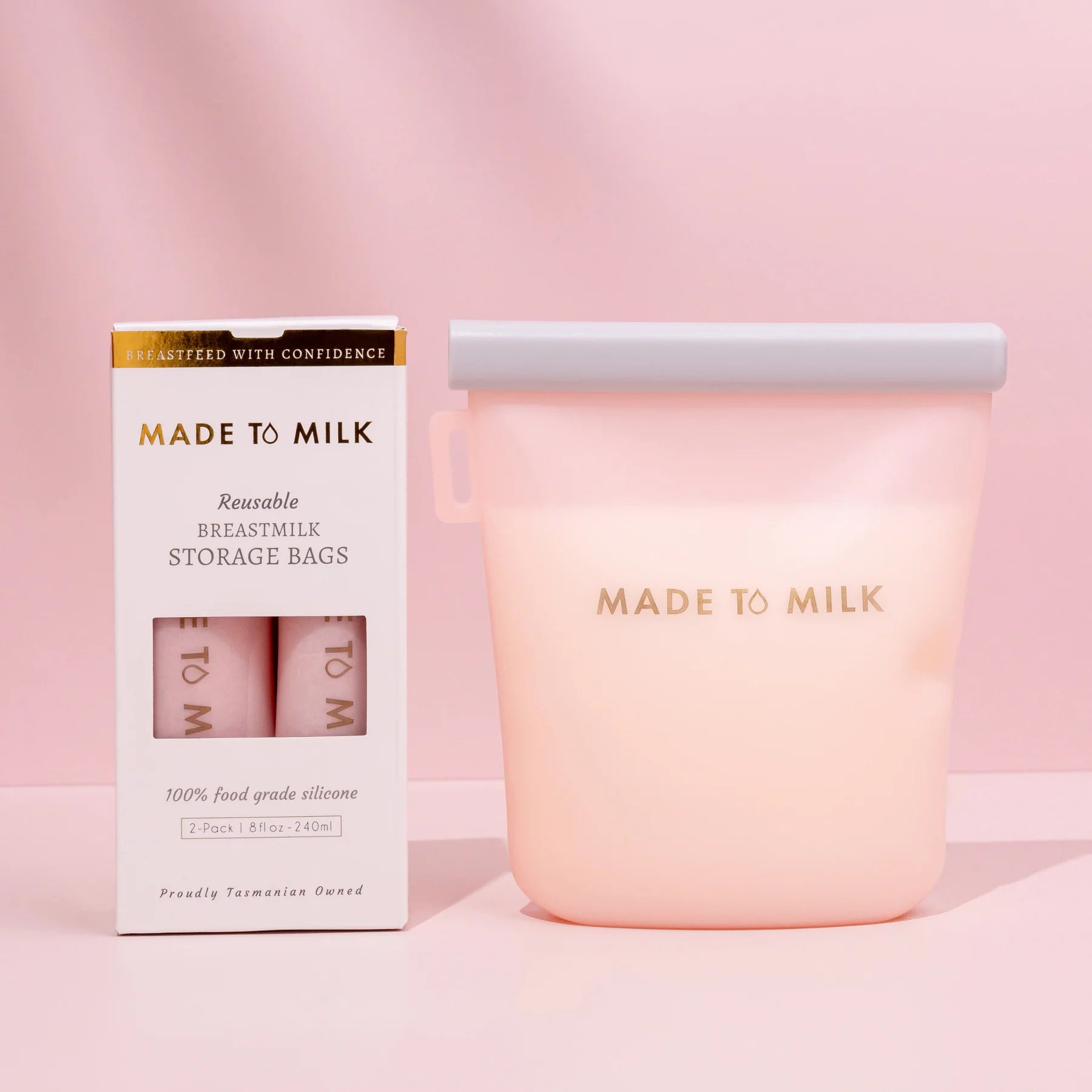 Reusable Breastmilk Storage Bags | 2 Pack