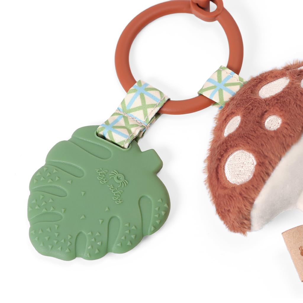 Mushroom Plush + Teether Toy - Itzy Ritzy