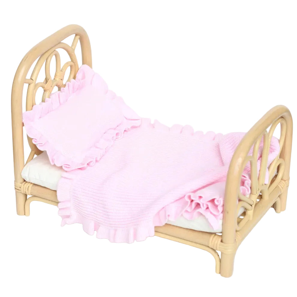 Powder Pink Doll Bedding Set - SALLI Collective