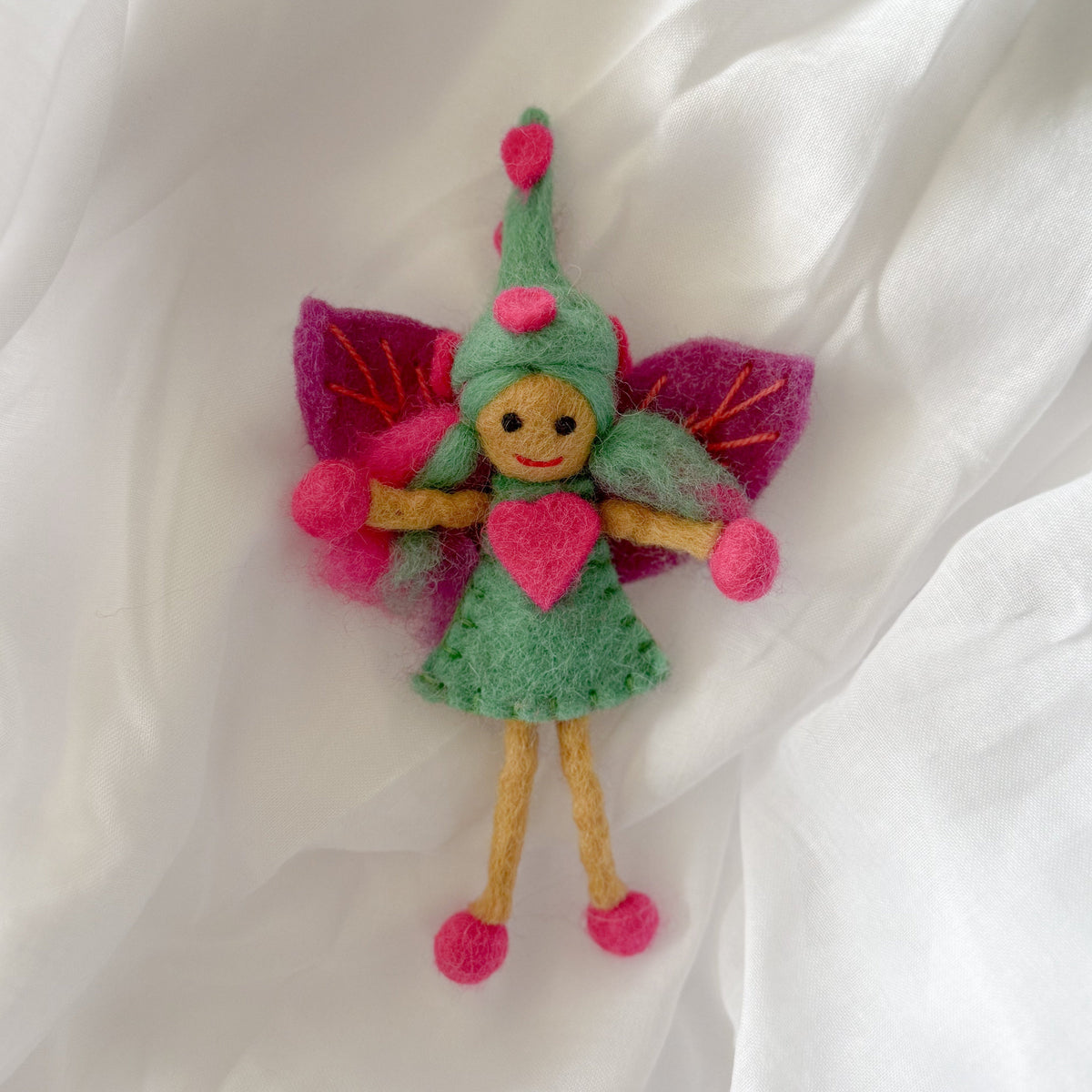 Miss Minty Witch Small Fairy – Himalayan Felt Co