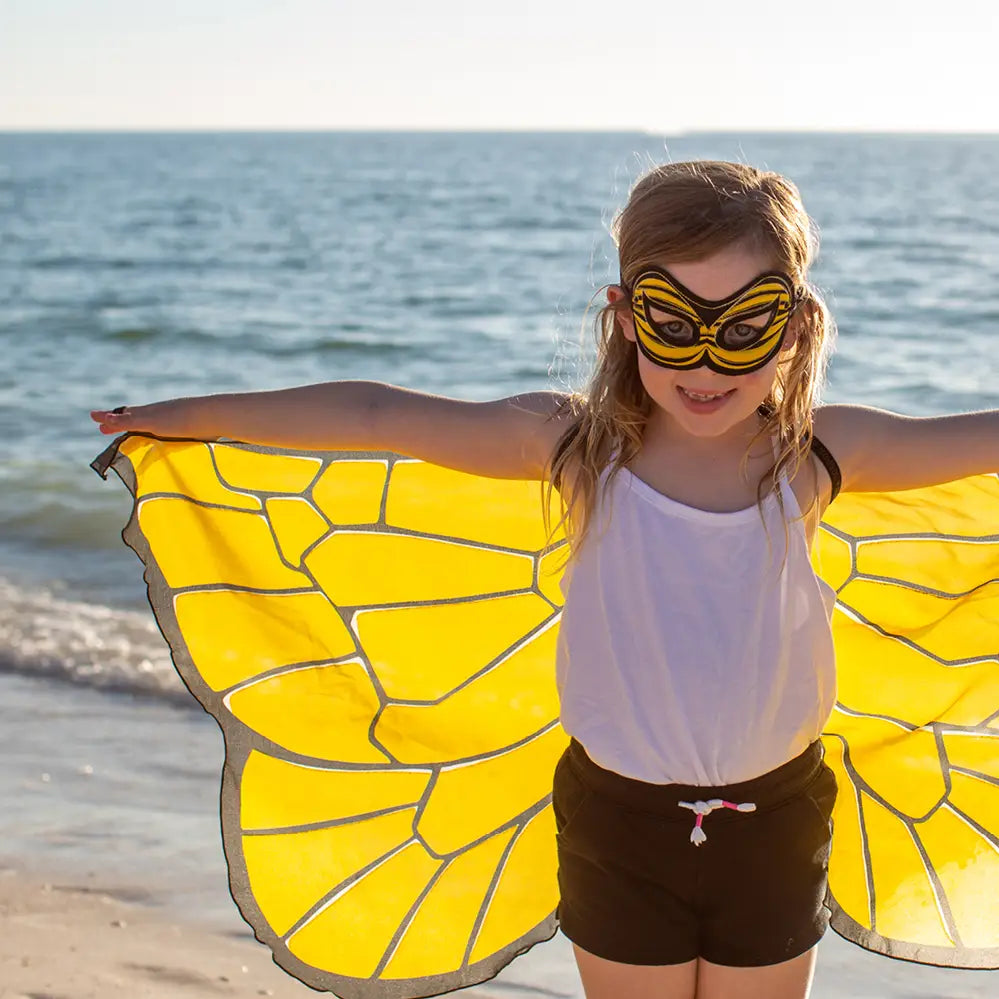 kids bee costume wings dress up
