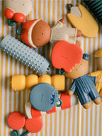Apple Natural Rubber Teether - We Are Gommu