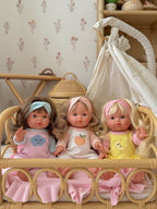 Doll Peaches & Cream Romper Set - SALLI Collective