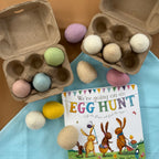 Carton of Pastel Eggs Felt Food  - Playtisserie