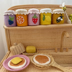 Felt Butter & Rattan Butter Dish - Playtisserie