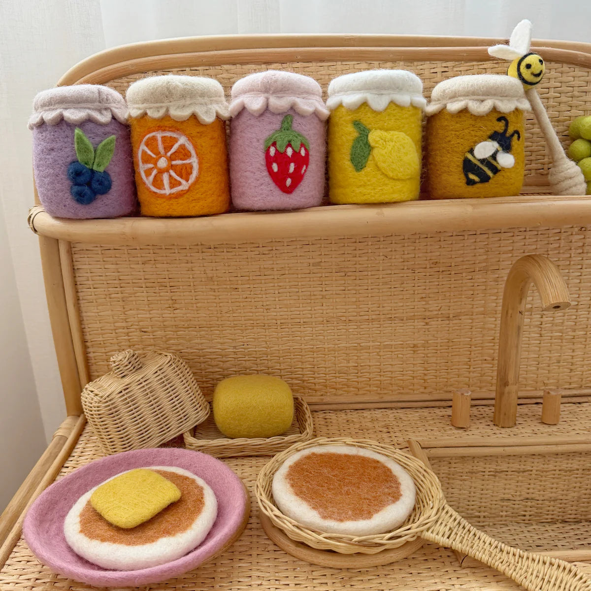 Marmalade Felt Jar - Playtisserie