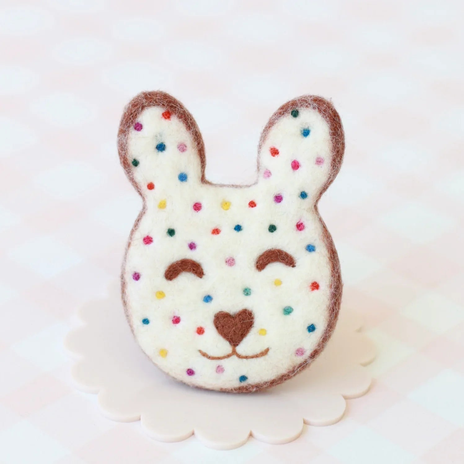 Easter Bunny Felt Fairy Bread Slice - Juni Moon