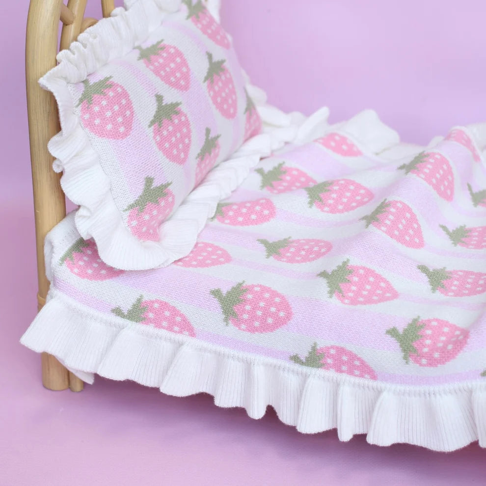 Strawberry Doll Bedding Set - SALLI Collective