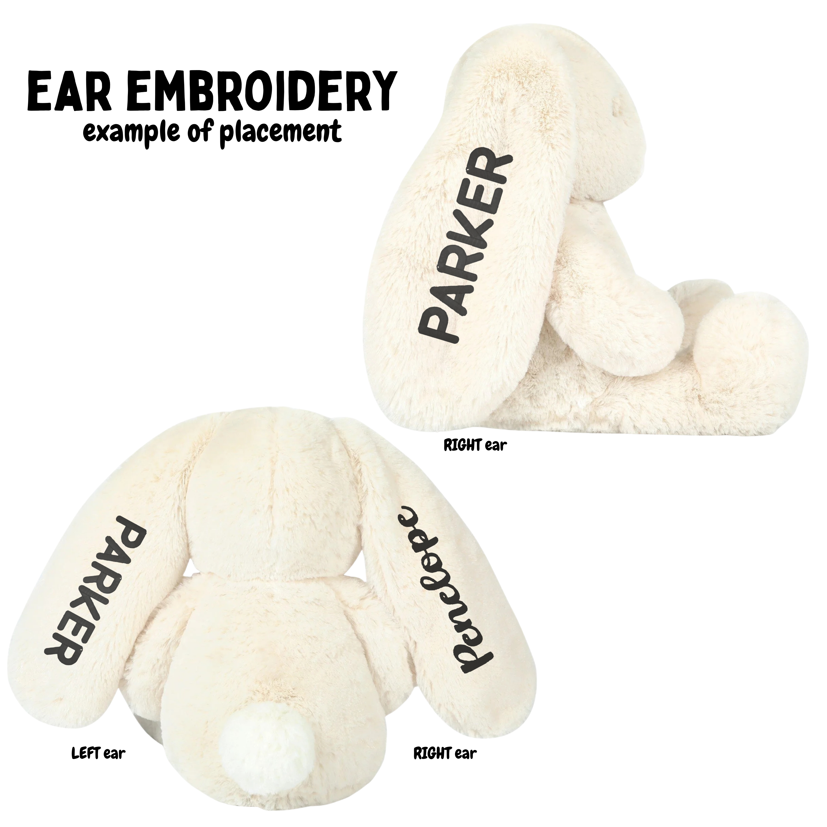 Lavender Loppity Bunny Soft Toy - OB Designs