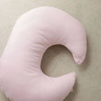 Nursing Pillow + Cover - Moon Shape | Baby Pink