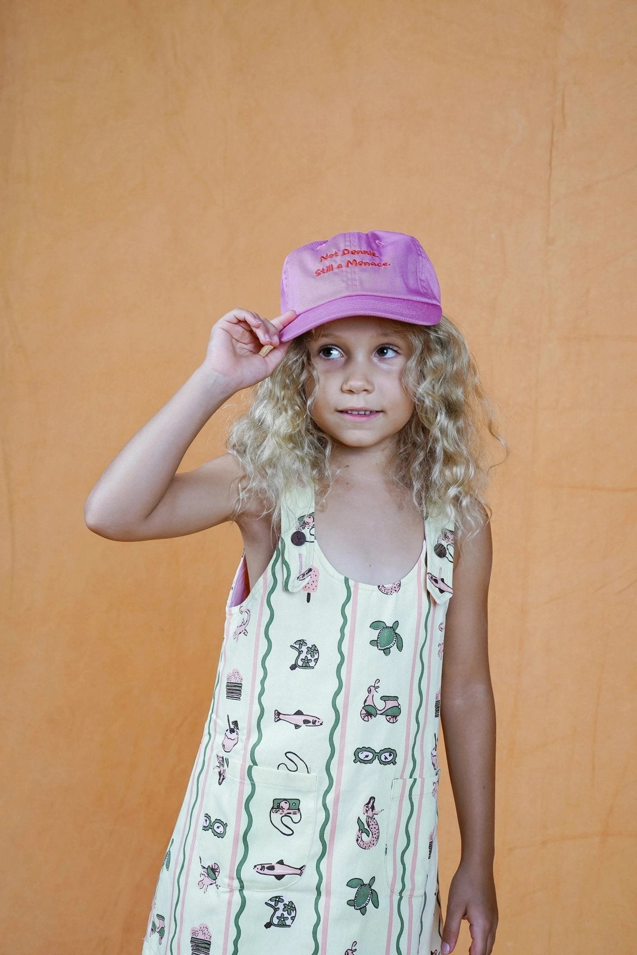 Pink Dennis the Menace Hat - Lokal Folk