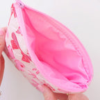 Quilted eReader Sleeve | Pink/Red Bows