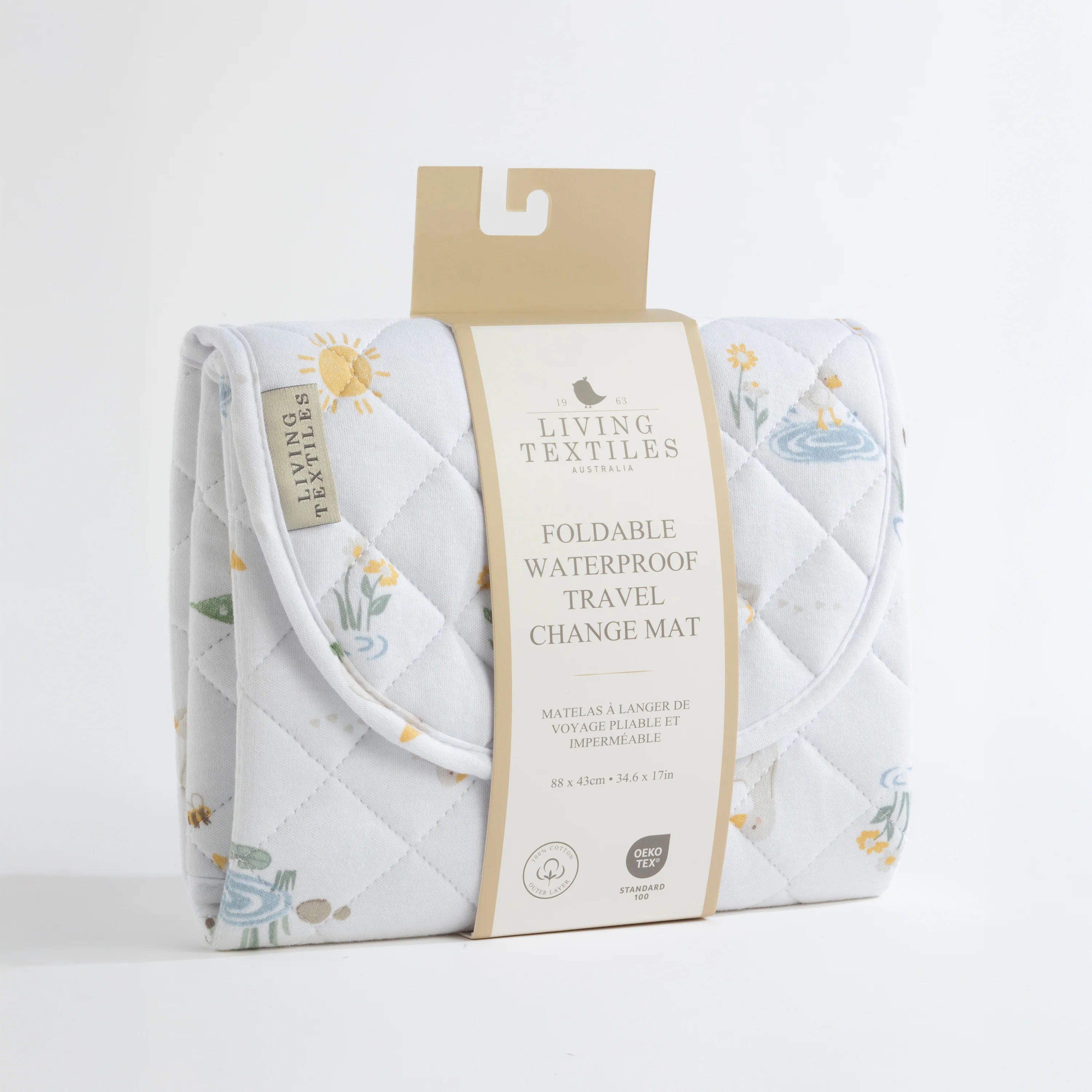 Goosey Goosey Foldable Waterproof Change Mat - Living Textiles