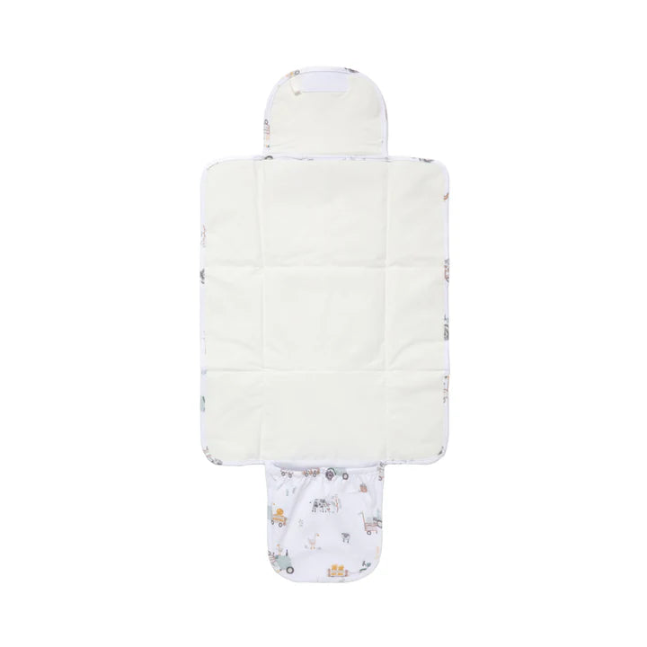 Tractor Ride Foldable Waterproof Change Mat - Living Textiles