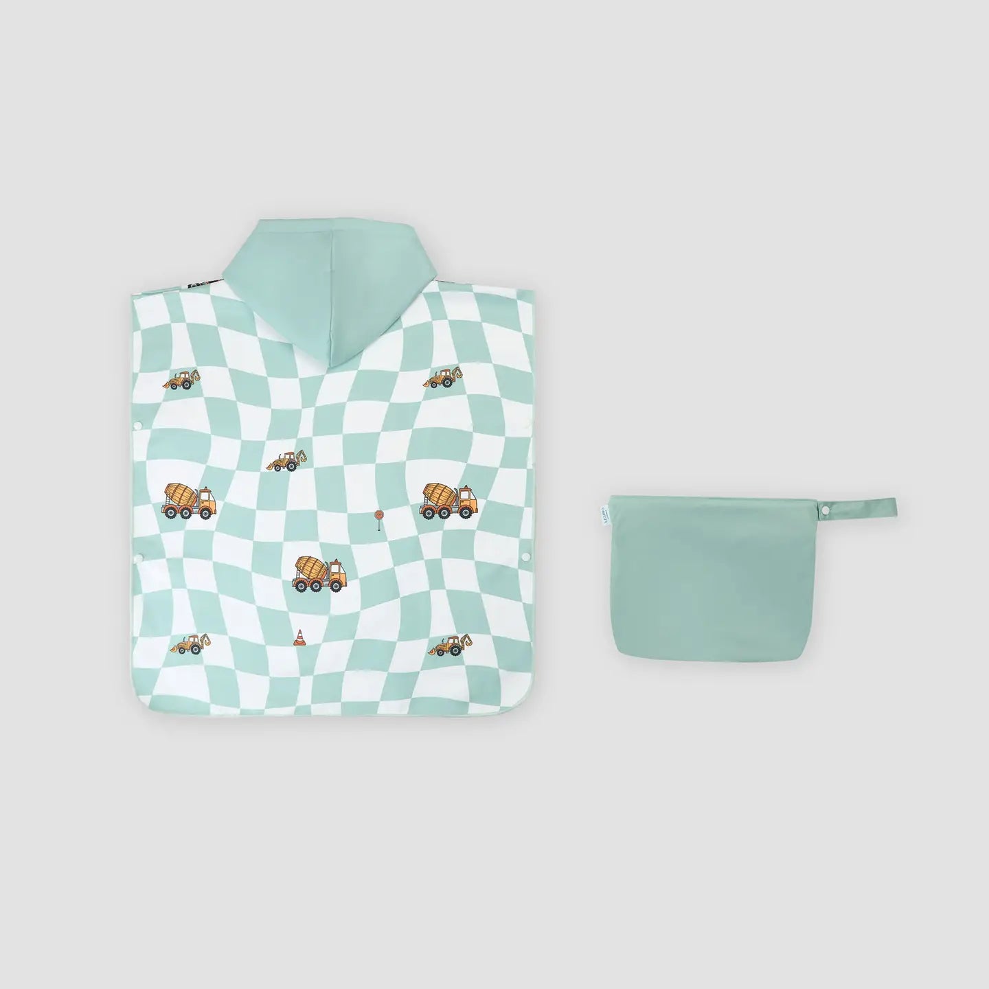 Kids Hooded Towel - Sand Free | Busy Builders