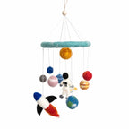Solar System Felt Baby Cot Mobile - Ganapati