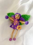 Miss Purple Wonder Small Fairy – Himalayan Felt Co