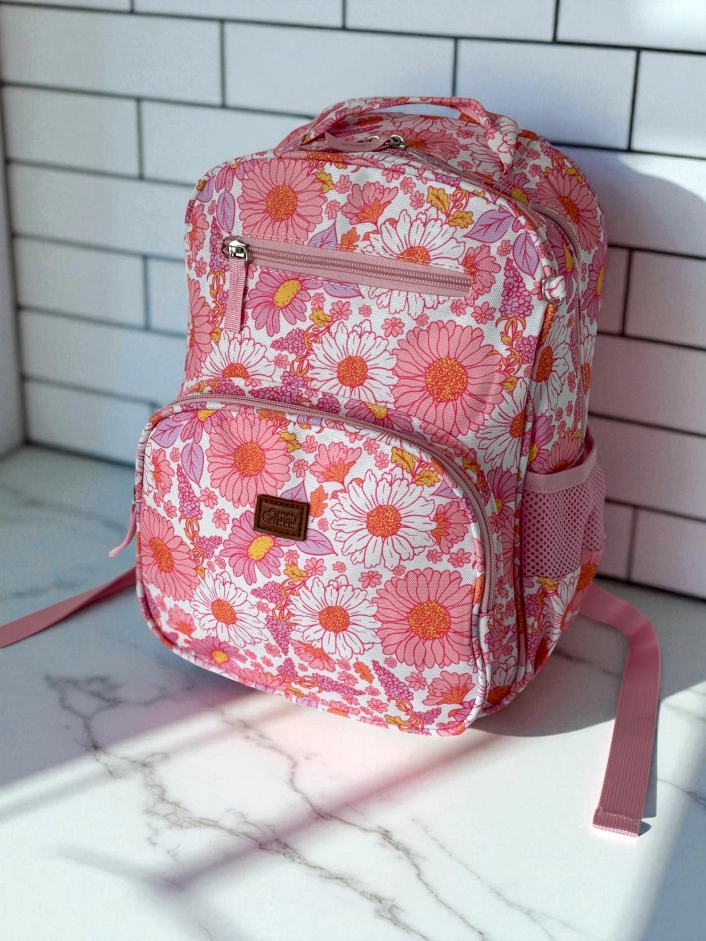 Insulated Backpack | Retro Floral