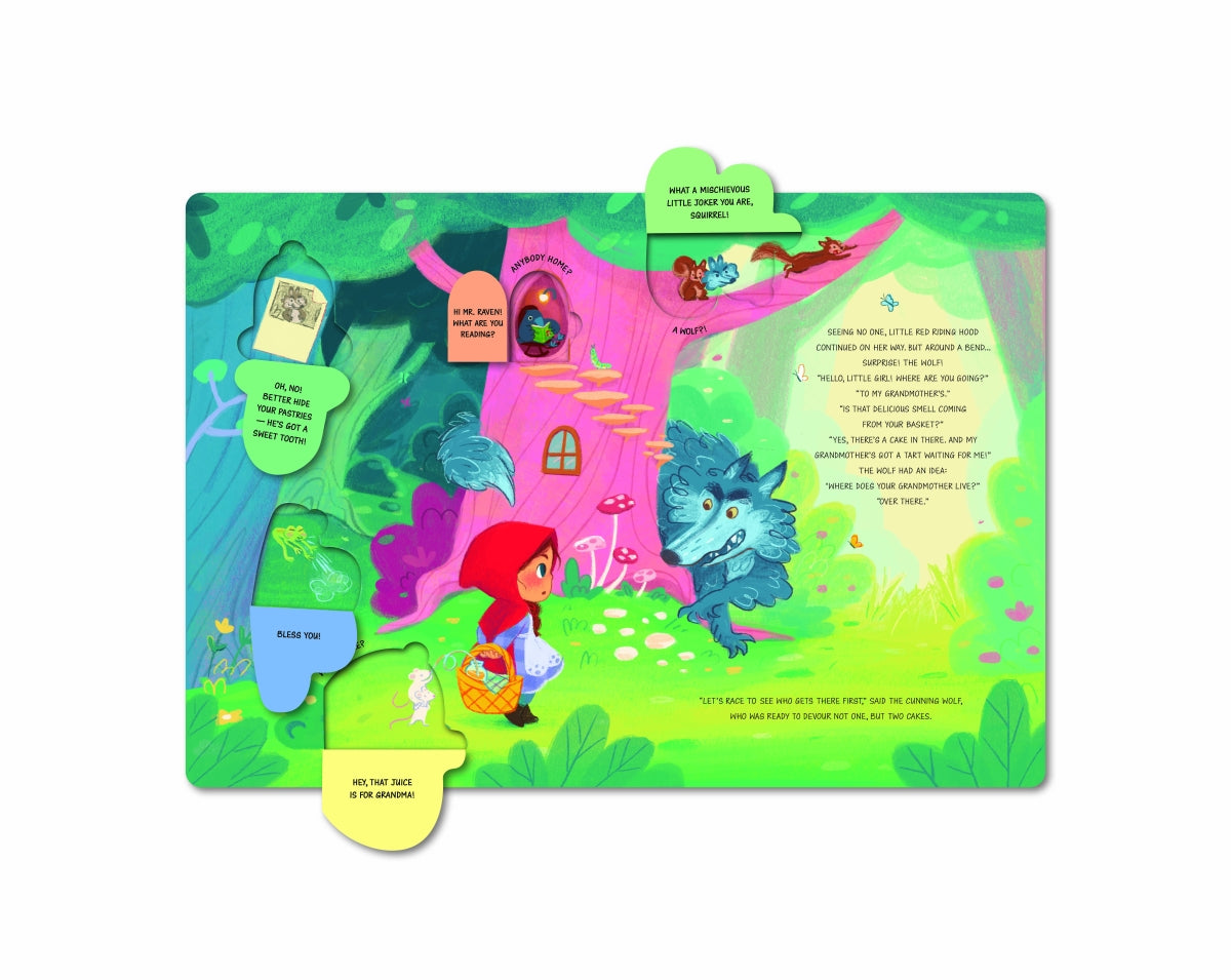 Little Red Riding Hood: Peek a Flap Fairy Tales - Gemma Román