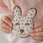 Easter Bunny Felt Fairy Bread Slice - Juni Moon