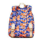 back view of toddler backpacks, perfect for on the go and have matching accessories. can also be personalised with childs name. this print is willow
