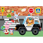 Construction and transport themed activity set