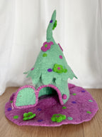 Blue Wonder Felt Fairy House – Himalayan Felt Co