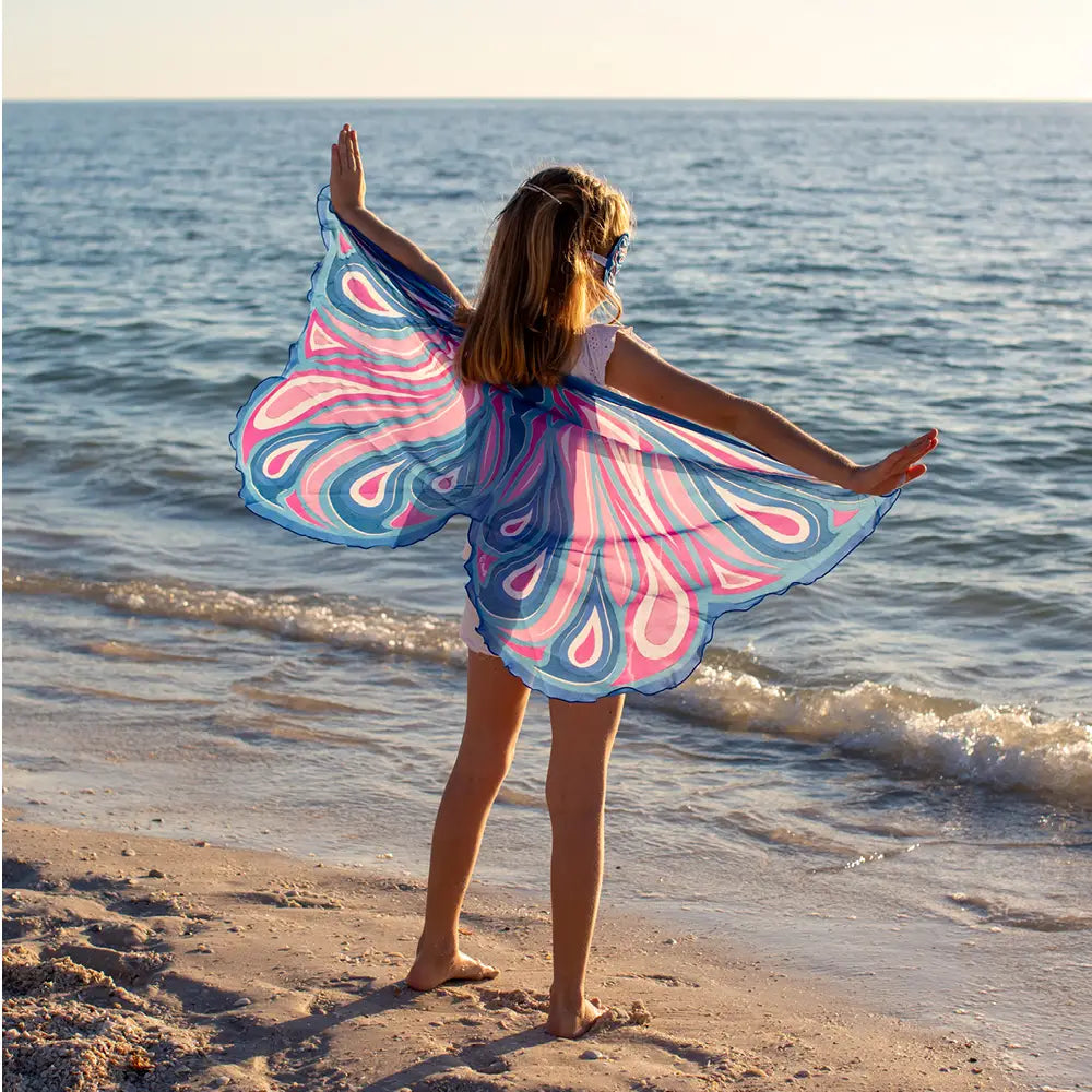 Fortune Fairy Wings & Mask Set - Dreamy Dress Ups