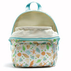 inside view of toddler backpacks, perfect for on the go and have matching accessories. can also be personalised with childs name. this print is sailor