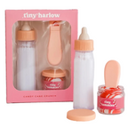 tiny harlow branded candy cane crunch christmas dolls food and magic milk bottle gift set perfect for christmas gifting
