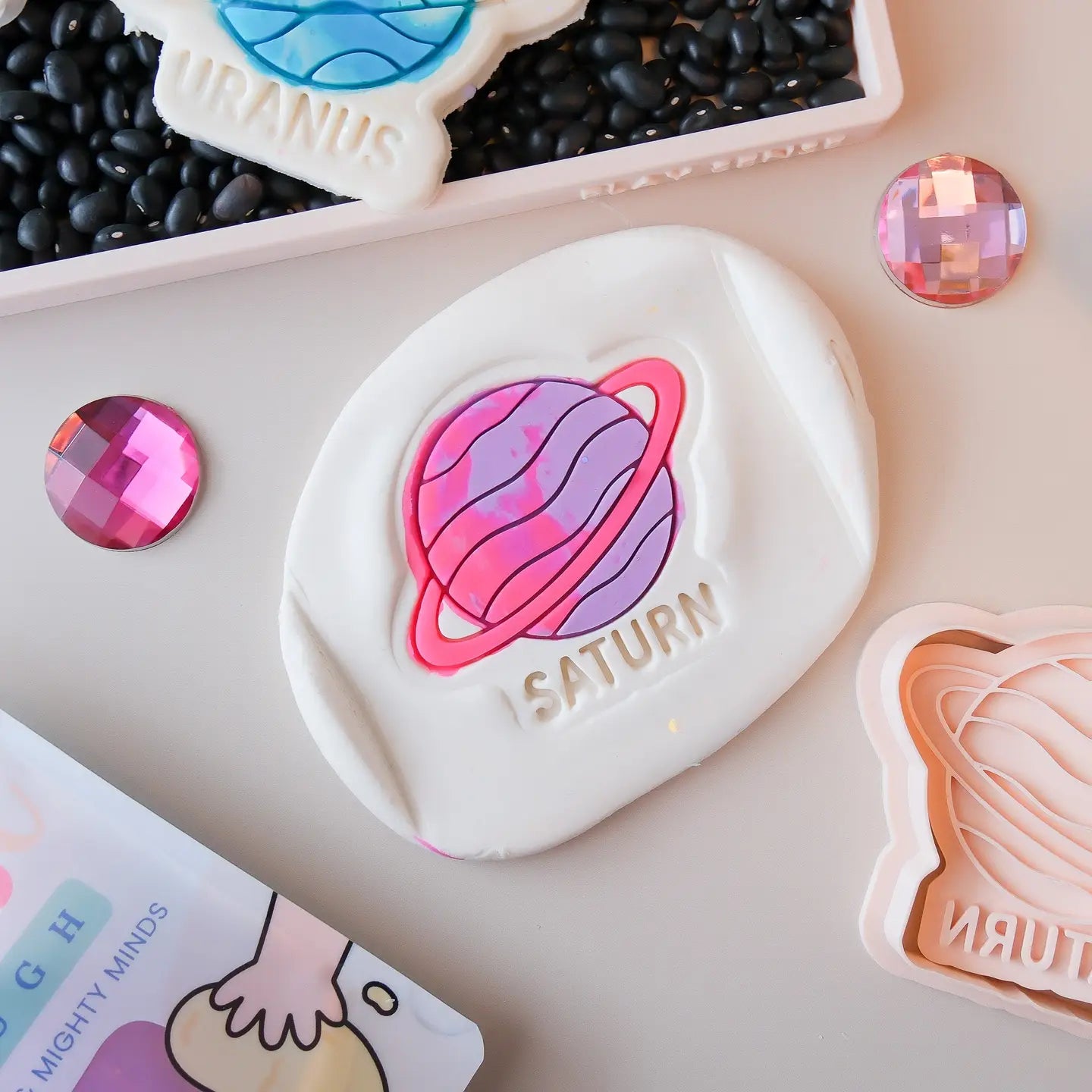 Saturn Planet Stamp & Cutter - Playsense