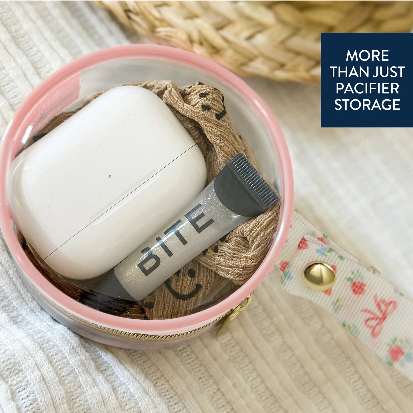 Bow Pacifier Case - Itzy Ritzy