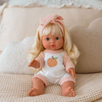 Doll Peaches & Cream Romper Set - SALLI Collective