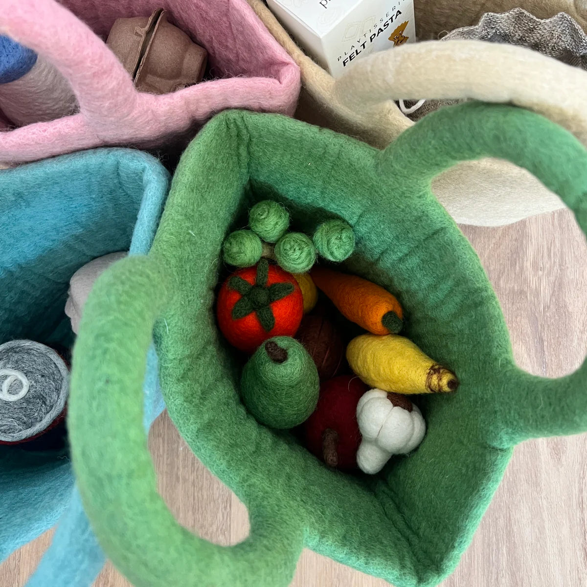 Felt Shopping Bags - Playtisserie