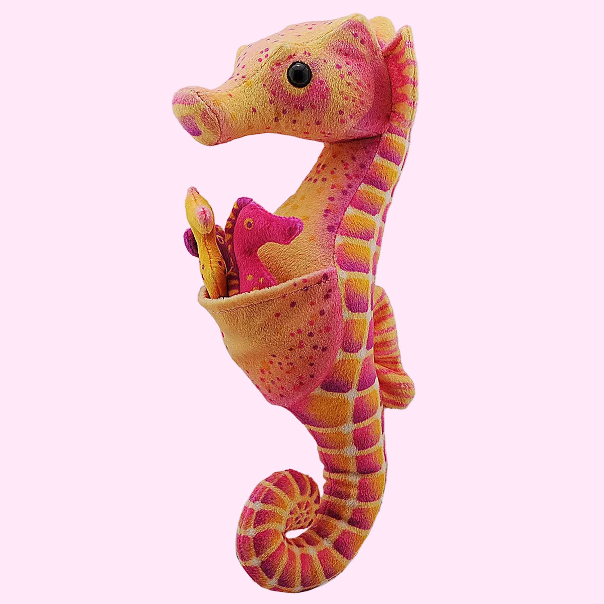 Seahorse Dad & Babies Detachable Plush - Wild Republic