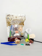Dinosaur Fossil Dig Playdough Kit - Earth Grown KidDoughs