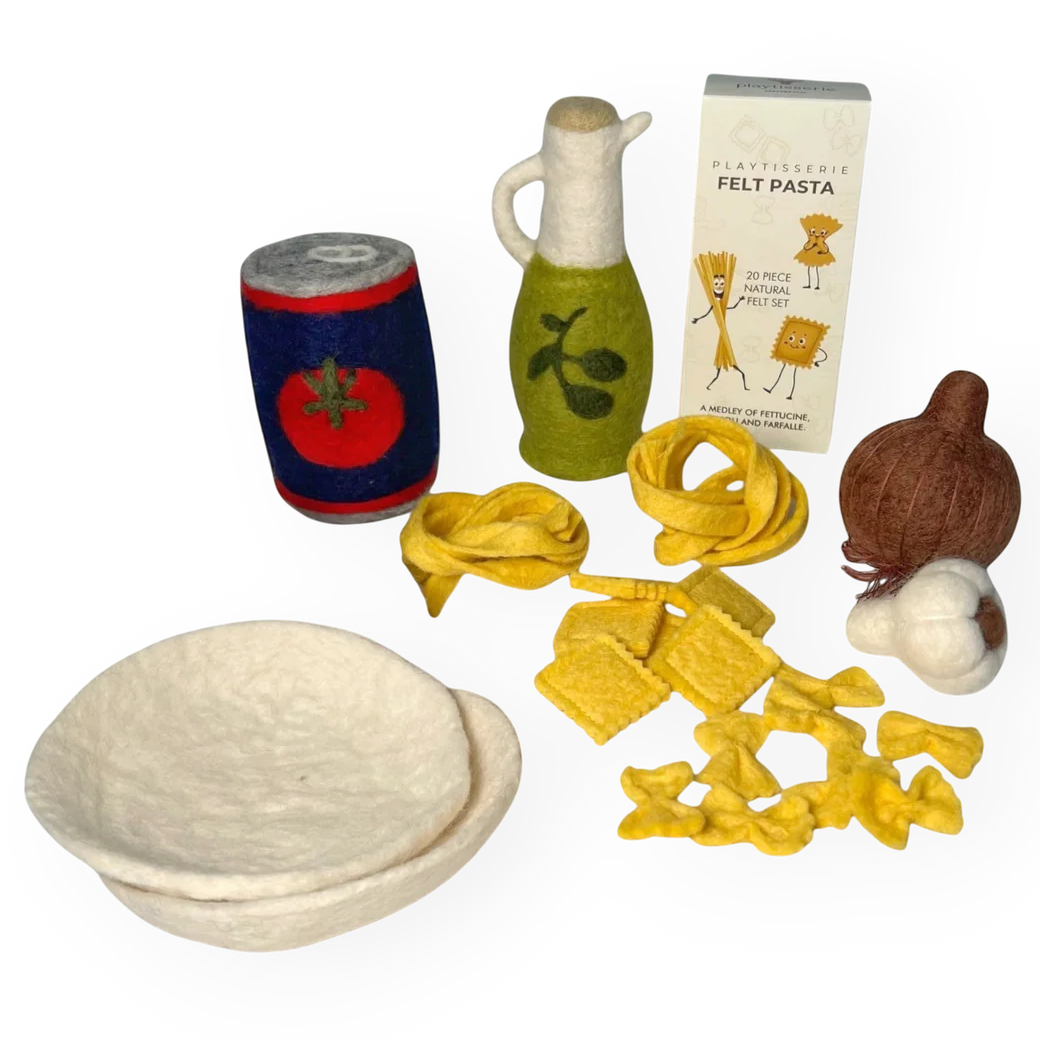 Pasta Party Full Felt Food Set - Playtisserie