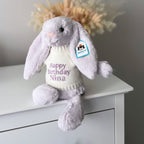 Personalised Medium Plush White Jumper