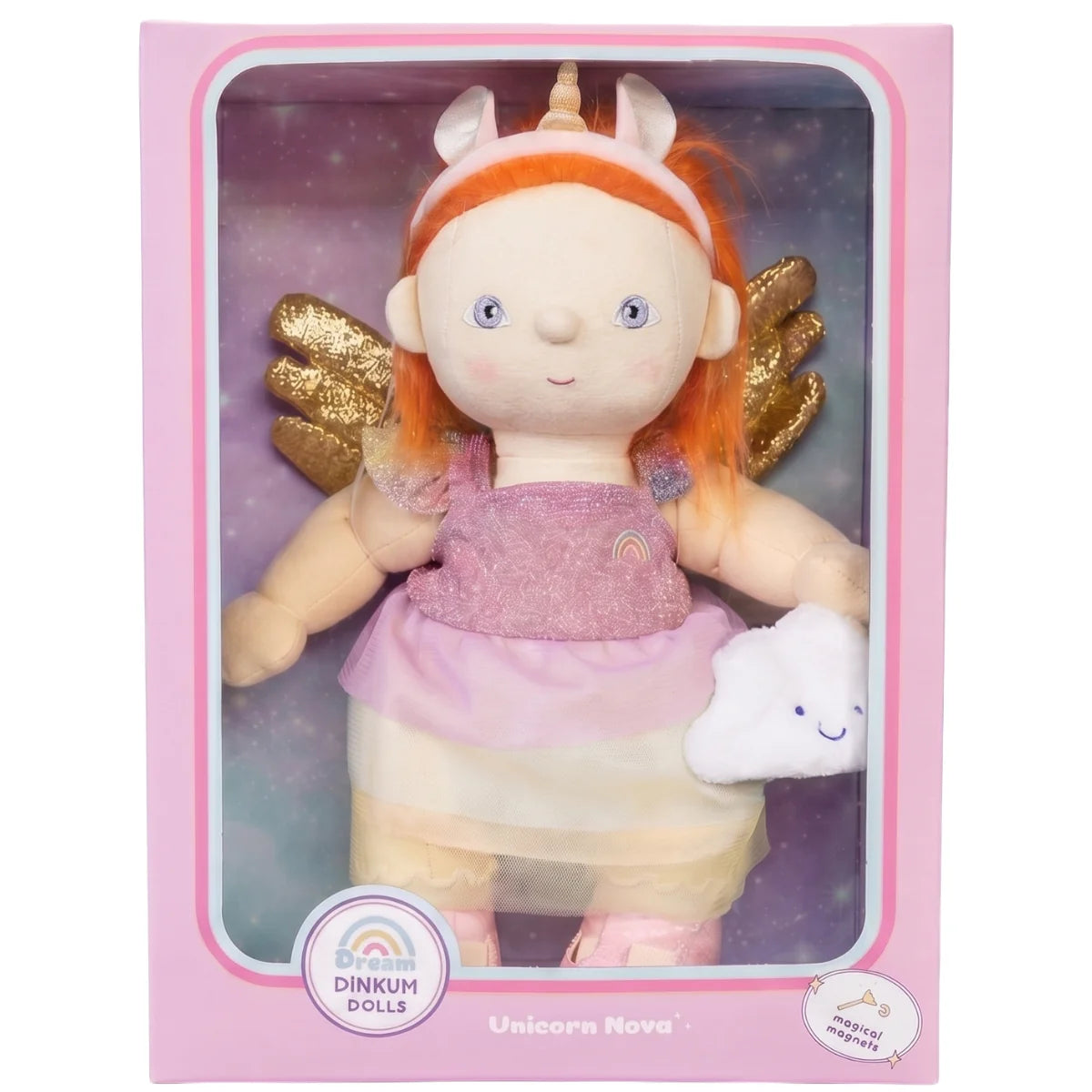 Dream Unicorn Nova Dinkum Doll - Olli Ella